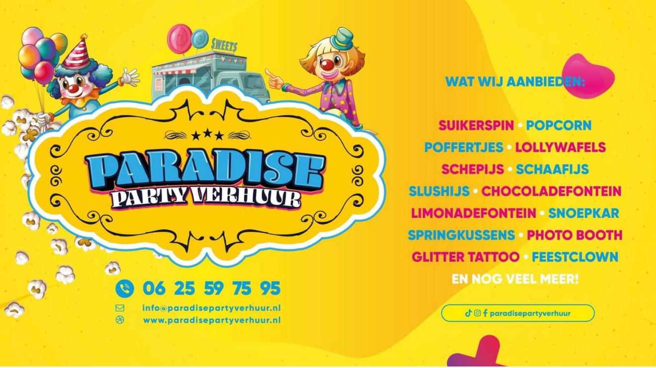 Paradise Partyverhuur